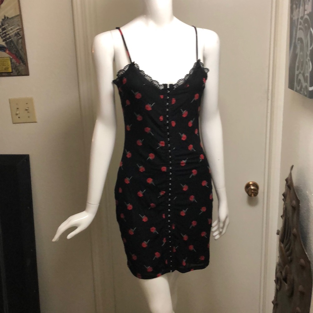 Rue21 Black Spaghetti Strap Dress